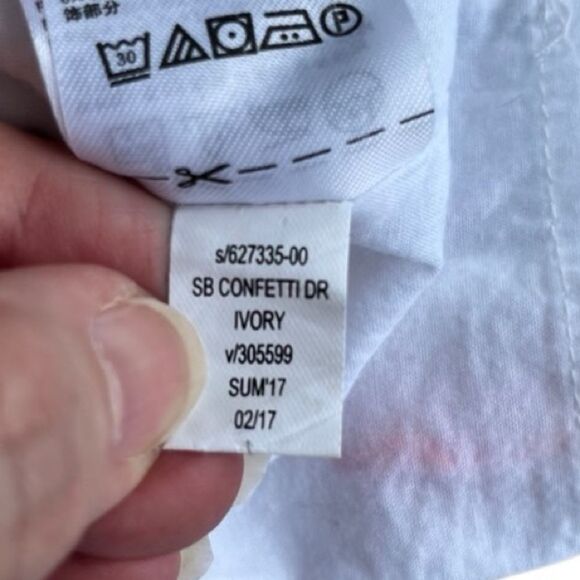 GAP Kids Girls Confetti Ruffle Dress | Size 10 - Picture 7 of 10